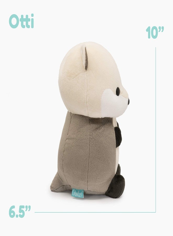 Bellzi Sea Otter Stuffed Animal Plushie - Small Soft Otter Plush Toy - Plushies for All Ages - Otti - Image 3